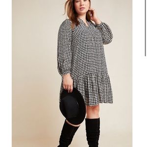 NWT houndstooth tunic dress